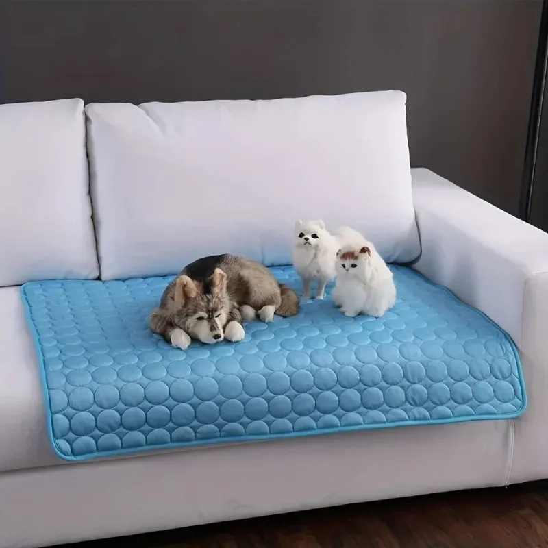 SummerBreeze Comfort Pad: Ice Silk Sofa Nest for Cool Cats & Dogs - Image 3